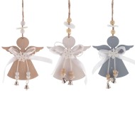 Украшение новогоднее "Ангел", L14 W1,5 H14 см 401780
