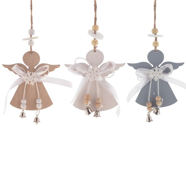 Украшение новогоднее "Ангел", L14 W1,5 H14 см 401780