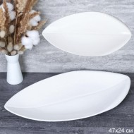 Блюдо фигурное 47 см Лист / ES-47 /732607 730017