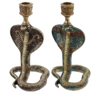 Подсвечник "Змея", L13,5 W13,5 H24 см 813218