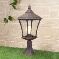 Уличный фонарь Virgo S капучино