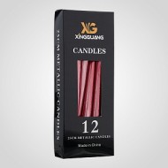 Набор из 12 красных свечей 7314-10красн