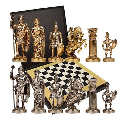 Игра Шахматы "Греко-Романский Период" 44*44 см MP-S-11-44-BLA