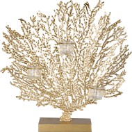 Подсвечник настольный на 3 свечи ГЛАССАР 57-089 48-14-50см