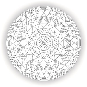 Светильник светодиодный (потолочный) СЛЛ 100 36Вт 6К МАРРАКЕШ (260*55) LE061208-016