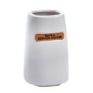 Вазочка 18х8,5 см (бел) RB3W