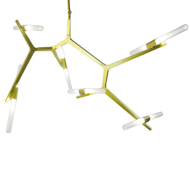 Люстра НИКС 07531-12,33 золото w130*53 h53-93 60w
