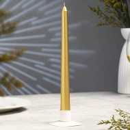 Свеча античная, 2,3*25см, золотой мет. 4820523