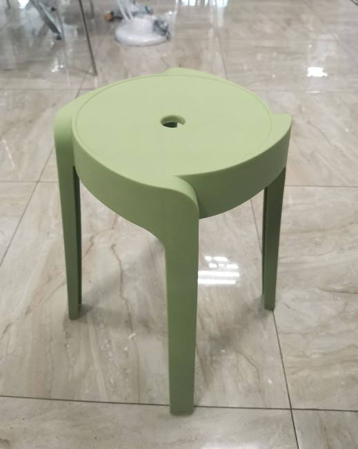 Табурет пластиковый DC125 САЛАТОВЫЙ (от 2-х штук)