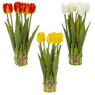 Цветочная композиция "Тюльпан" 795188 L12 W12 H28,5 см