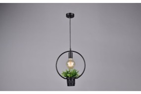 Светильник подвесной "Геометрия" РС20850 BK/1P круг