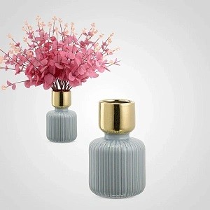 Ваза Blue Biscuit размер L HY3631сер