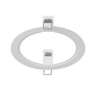 Рамка ЛАЙТСТАР 217916 INTERO 111 ROUND БЕЛЫЙ