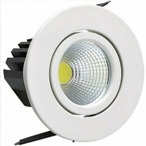 Светодиодный св-к встраиваемый HL6731L 3W 2700K белый