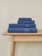 Полотенце Однотонное 70X140 Miranda Soft Темно-Синий 8680943039613