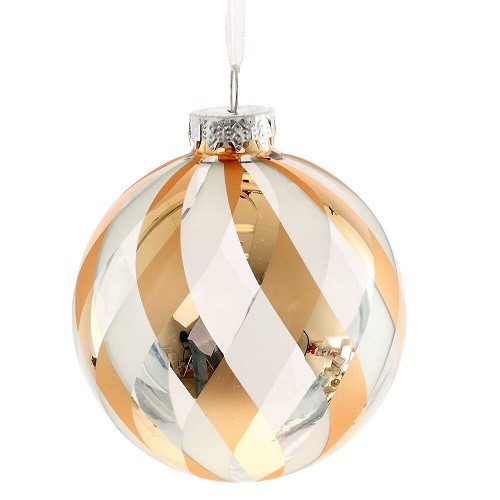 Украшение новогоднее "Шар", D 8 см, L8 W8 H9 см 813283