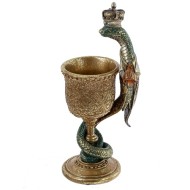 Подсвечник "Змея", 100 мл, L10 W7,5 H22,5 см 813242