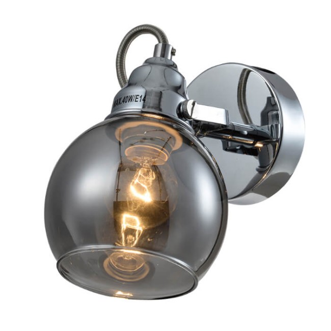 Бра РИВОЛИ Agnesa 4056-401 настенный поворотный 1 х E14 40 Вт дизайн Б0047315