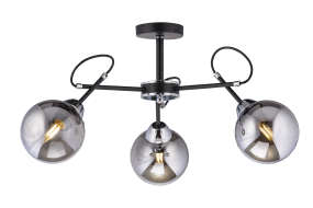Люстра 40317MD/3 MBK+CH