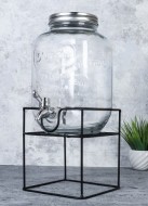 Банка с краном 4 л на подставке / 2000-4000 / Лимонадник 709256