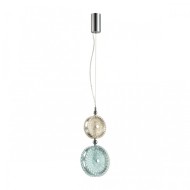 Подвес 5416/13LD L-VISION ODL_EX23 52 хром/желтый/голубой металл/стекло LED 13W 4000K CARAMELLA