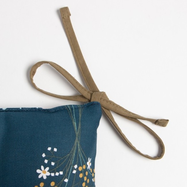 Сидушка на стул 9322524 Twilight forest 42х42 см, 100% хлопок, рогожка 164 г/м2