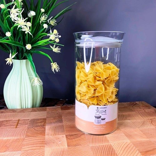 Банка для сыпучих продуктов 1300мл 160-173 Стекло