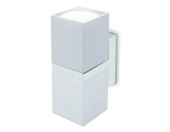 Настенный светильник FW245/2 WH/CH белый/хром GU10*2 max 12W 155*61*80