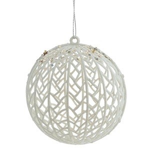 Украшение новогоднее "Шар", 10см 779714