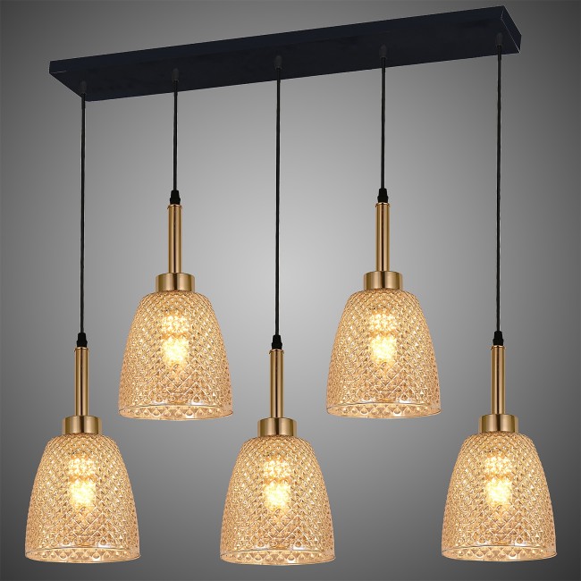 Cветильник потолочный 09011-0.9-05L AMBER