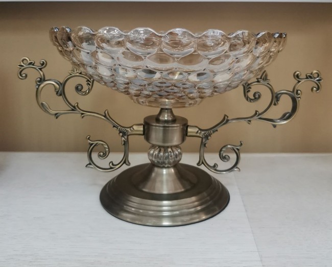 Фруктовница на ножке 521-4