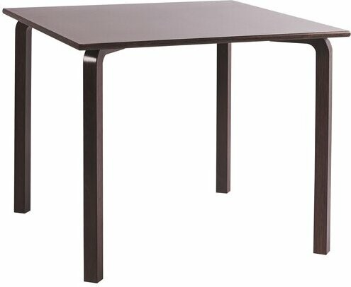 Стол квадратный "ГОЛД" столешница из МДФ, ножки из фанеры (Венге)