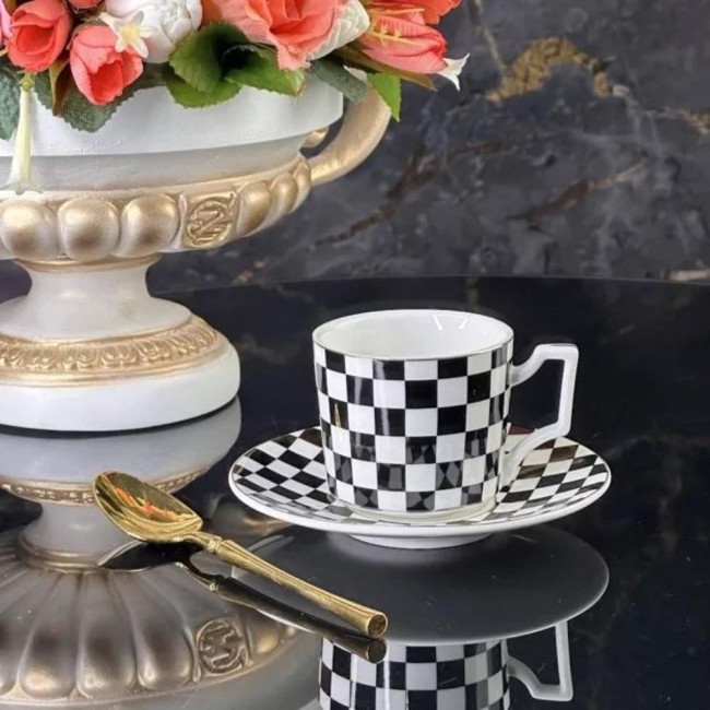 Кофейный набор 12пр 244-049 Фарфор