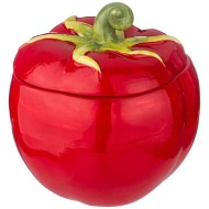ЕМКОСТЬ ДЛЯ СЫПУЧИХ ПРОДУКТОВ "TOMATTO" 10*10 СМ. ВЫСОТА=11 СМ. 350 МЛ 782-220