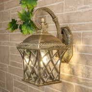 Уличный светильник Cassiopeya D черное золото a025295