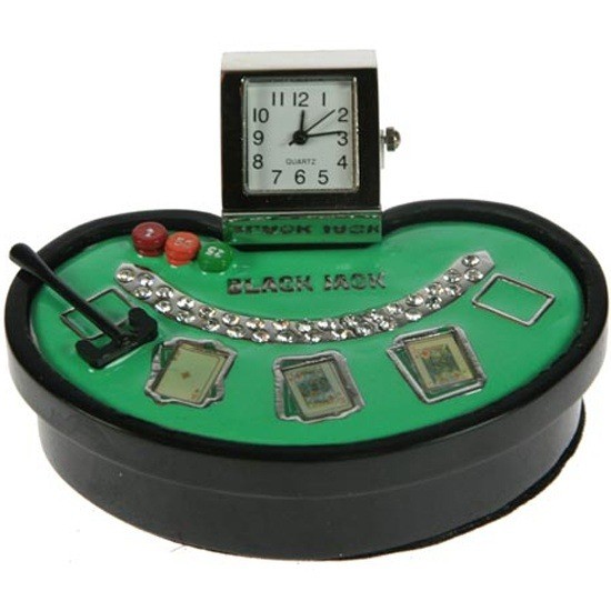 Часы настольные "Покер" 22408