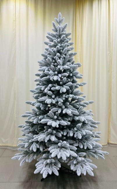 Ель искусственная Донская заснеженная 2,1 м (подставка пластик) ЕДОНЗ 21