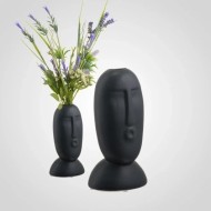 Ваза Faces размера L черная BH-813B-Mчер