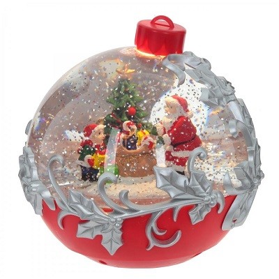 Фигурка декоративная в шаре с подсветкой 761196