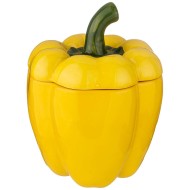 ЕМКОСТЬ ДЛЯ СЫПУЧИХ ПРОДУКТОВ "PEPERONI" 14.5*14.5 СМ. ВЫСОТА=19 СМ. 1150 МЛ 782-235