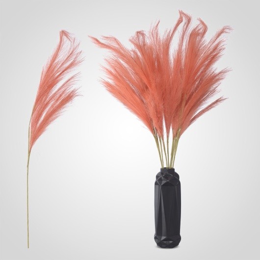 Интерьерная Терракотовая Декор Ветка 105 см XF63553оранжевый