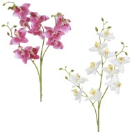 Цветок искусственный "Орхидея" СОЛЮКС 751377 L20 W10 H83 см