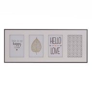 Фоторамка для 4-х фото 772128 L52 W3 H21 см