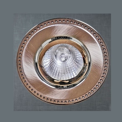 Светильник 50010-9.0-001AK MR16 SN/GD