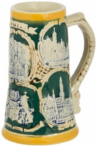 Кружка пивная "Замки Баварии" 380мл 224438