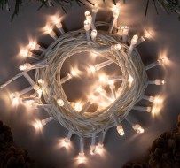 Гирлянда "Нить" 5м, LED-50-220V, т/белый 3556773