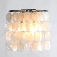 Бра 60084/2 с перламутром хром/перламутр