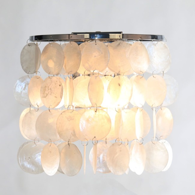 Бра 60084/2 с перламутром хром/перламутр