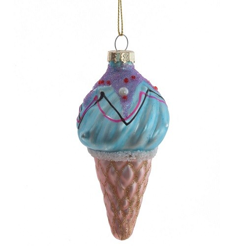 Украшение новогоднее "Мороженое", L6 W6 H12 см 805761