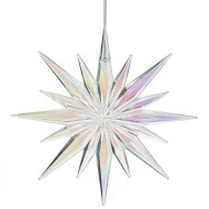 Украшение новогоднее "Снежинка", L12 W0,4 H12 см 792338